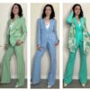 MARYLEY – Pantalone a zampa 3 colori