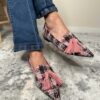 OVYE’ – Mocassino tweed rosa