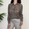 TENSIONE IN – Camicia slim animalier