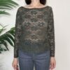 SUSY MIX – Maglia pizzo verde militare