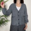 HAVEONE – Cardigan tasche grigio