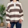 HAVEONE – Maglione polo cioccolato