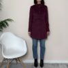 BLUE JOINT – Cappotto corto bordeaux