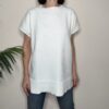 TENSIONE IN – Maglia poncho bianco