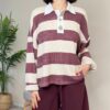 HAVEONE – Maglione polo bordeaux