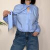 TENSIONE IN – Camicia cotone azzurro