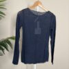 TENSIONE IN – Maglia misto cashmere blu